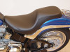Corbin Gentry - Black Naugahyde Smoothie Saddle Seat fits '06-'17 FXST, '07-'17 FLST Models