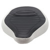 V-Twin - Black Retro Glide King Solo Seat fits '09-Up FLTP/FLHTK Models