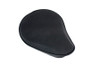 V-Twin - Black Suede Small Pan Solo Seat fits Custom Application