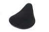 V-Twin - Black Suede Small Pan Solo Seat fits Custom Application