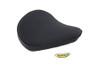 V-Twin - Black Suede Solo Seat Large Pan fits Custom Application