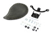 V-Twin - Solid Mount Bates Spring Saddle Solo Seat Kit fits 2010-Up Sportster Models