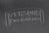 V-Twin - Black Leather Replica Persons Solo Seat for Custom Application