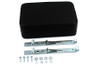 V-Twin - 47-1974 - Corbin Black Luggage Rack Pad Kit