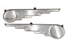 V-Twin - 48-0031 - Polished Stainless Steel Speed Ball Wing