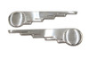 V-Twin - 48-0032 - Polished Stainless Steel Speed Ball Wing