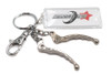 V-Twin - 48-0240 - Lever Blade Design Keychain