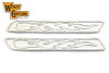 V-Twin - 48-1197 - Wyatt Gatling Saddlebag Face Plate Insert - Fits 1993-2013 Harley-Davidson FLT