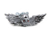 V-Twin - 48-1323 - Skull with Wings Medallion Set