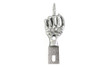 V-Twin - 48-1497 - Middle Finger License Plate Topper