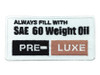 V-Twin - 48-1604 - SAE 60 Weight Oil Patches