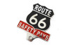 V-Twin - 48-1606 - Route 66 License Plate Topper