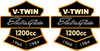 V-Twin - 48-1874 - 1966-1984 Electra Glide Patches
