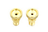 V-Twin - 49-0009 - Brass Head Primer Cups - Fits 1937-1938 Harley-Davidson UL, 1936-1938 EL, 1930-1936 VL