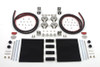 V-Twin - 49-0095 - Saddlebag Hardware Kit - Fits 1993-2013 Harley-Davidson FLH