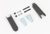 V-Twin - 49-0177 - Parkerized Rear Footpeg Set - Fits 1929-1952 Harley-Davidson WL