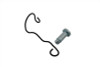 V-Twin - 49-0242 - Zinc Clevis Pin with Spring Clip