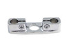 V-Twin - 49-0315 - Chrome Plated Inline Triple Tree - Fits 1936-1957 Harley-Davidson WL