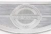 V-Twin - 49-0436 - Deluxe Footboard Insert Chrome - Fits 1940-1965 Harley-Davidson FL, 1940-1952 WL, 1940-1947 UL, 1940-1973 G
