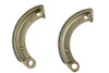 V-Twin - 49-0464 - Brake Shoe Set - Fits 1941-1957 Harley-Davidson G, 1936-1948 EL, 1941-1948 FL