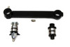 V-Twin - 49-0627 - Black Front Brake Shackle Bar Kit - Fits 1941-1948 Harley-Davidson UL, 1941-1957 G, 1941-1948 FL, EL