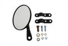 V-Twin - 49-0658 - Replica Mirror Black - Fits 1920-1946 Indian Scout, 1922-1953 Chief