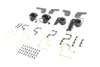 V-Twin - 49-0712 - Knucklehead Rocker Tin Kit Parkerized - Fits 1941-1947 Harley-Davidson FL, 1938-1947 EL