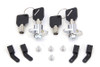 V-Twin - 49-0724 - Saddlebag Lock and Key Kit - Fits 1993-2013 Harley-Davidson FLT