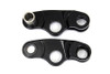 V-Twin - 49-0738 - Black Spring Fork Rocker Set - Fits 1997-2005 Harley-Davidson FLSTS