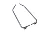 V-Twin - 49-0798 - Lower Saddlebag Guard Set Chrome - Fits 2004-2008 Harley-Davidson FLHRS, FLTR, 2006-2008 FLHRX