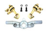V-Twin - 49-0824 - Brass Flanders Riser Kit - Fits 1936-1957 Harley-Davidson G, 1941-1945 FL, 1936-1948 EL, 1936-1952 W
