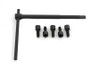 V-Twin - 49-0830 - Wheel Lug Bolt and Wrench Kit Parkerized - Fits 1941-1966 Harley-Davidson G, FL, 1936-1952 EL, W