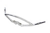 V-Twin - 49-0860 - Chrome Hollywood Style Inline Handlebars - Fits 1941-1946 Harley-Davidson FL (To early 1946 - 74"), 1940-1952 WL (45"), 1940-1952 G (45"), 1937-1946 EL (To early 1946 - 61"), 1937-1946 UL (To early 1946 - 74" & 80")