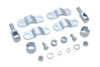 V-Twin - 49-0868 - Windshield Clamp Kit Zinc - Fits 1936-1940 Harley-Davidson EL, 1941-1949 FL, 1936-1948 U, 1936-1952 W