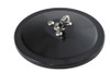 V-Twin - 49-0917 - 5 inch Early Style Mirror Black - Fits 1934-1957 Harley-Davidson G, 1937-1948 UL, 1936-1940 EL, 1934-1936 VL, 1941-1945 FL, 1934-1952 WL