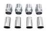 V-Twin - 49-0938 - Replica Valve Cover Kit Zinc - Fits 1941-1944 Harley-Davidson WLA, 1936-1973 GE, 1937-1942 WLD, 1944-1951 WL, 1936-1941 GD, 1937-1941 WLDR, 1936-1963 G, 1937-1942 WL