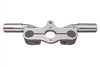 V-Twin - 49-0944 - Spring Fork Top Triple Tree Inline Chrome - Fits 1938-1945 Harley-Davidson UL, 1936-1940 EL, 1929-1957 G, 1929-1952 WL, 1941-1945 FL
