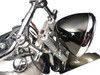 V-Twin - 49-0944 - Spring Fork Top Triple Tree Inline Chrome - Fits 1938-1945 Harley-Davidson UL, 1936-1940 EL, 1929-1957 G, 1929-1952 WL, 1941-1945 FL