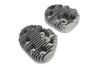V-Twin - 49-0945 - 6:1 High Compression Head Set Aluminum - Fits 1939-1973 Harley-Davidson G, 1939-1946 WLD, 1939-1952 W