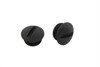 V-Twin - 49-0957 - End Cap Set Parkerized - Fits 1949-1952 Harley-Davidson FL, 1952 K