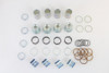 V-Twin - 49-0967 - UL-ULH Valve Cover Set Zinc - Fits 1939-1941 Harley-Davidson ULH, 1939-1948 UL
