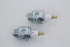 V-Twin - 49-0980 - Replica 18mm Spark Plug Set - Fits 1937-1947 Harley-Davidson UL, 1936-1947 EL, 1941-1947 FL