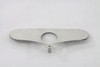 V-Twin - 49-0981 - Top Triple Tree Cover Offset Polished - Fits 1946-1948 Harley-Davidson UL, FL