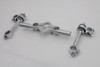 V-Twin - 49-0997 - Flanders Spring Fork Riser/Tree Kit - Fits 1946-1948 Harley-Davidson EL, FL