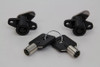V-Twin - 49-1005 - Black Saddlebag Lock and Key Kit
