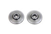 V-Twin - 49-1258 - Round Tool Box Mount Pad Insert - Fits 1938-1940 Harley-Davidson UL, EL
