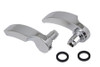 V-Twin - 49-1266 - Chrome Saddlebag Handle Kit