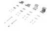 V-Twin - 49-1303 - Tour-Pak Hinge Kit - Fits 1987-2013 Harley-Davidson FLT