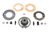 V-Twin - 49-1311 - Parkerized Front Brake Plate Cover Kit