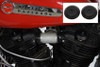 V-Twin - 49-1325 - Replica Spark Plug Shield Set - Fits 1936-1948 Harley-Davidson UL, 1936-1964 G, 1941-1964 FL, 1936-1952 EL, W
